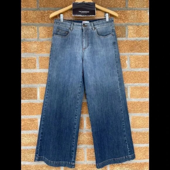 Red Valentino culottes jeans size 30 - Picture 2 of 8